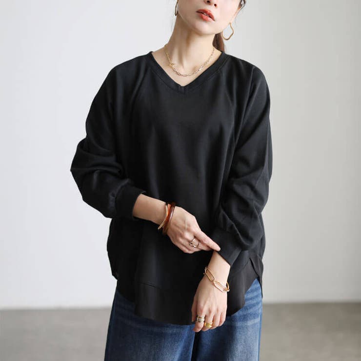 ブラック | 大きいサイズ レディース トップス | GOLDJAPAN　大きいサイズ専門店