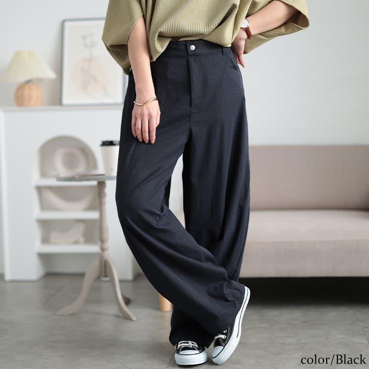 ネイビー | 大きいサイズレディース パンツ ズボン | GOLDJAPAN　大きいサイズ専門店