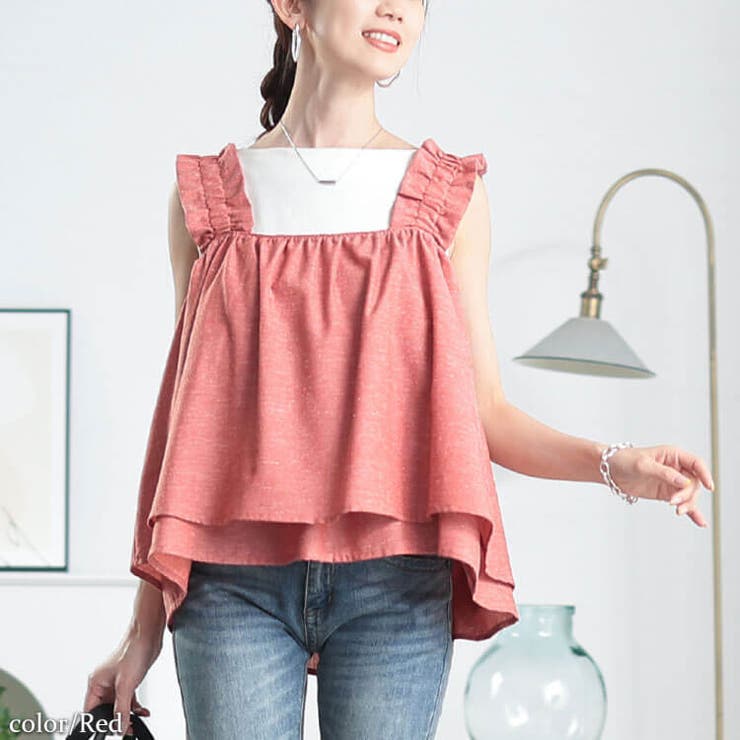 レッド | 大きいサイズ レディース トップス | GOLDJAPAN　大きいサイズ専門店