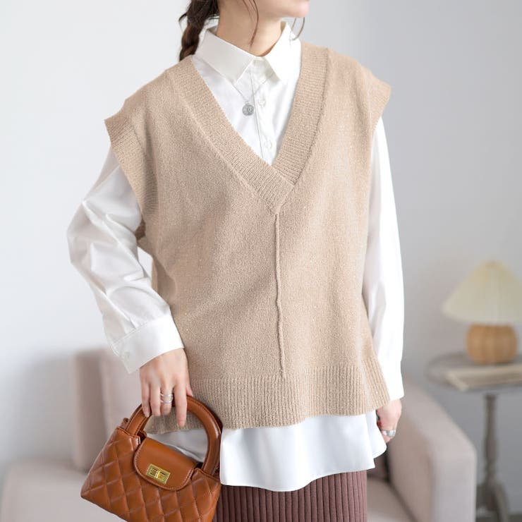 ベージュ | 大きいサイズ レディース トップス | GOLDJAPAN　大きいサイズ専門店