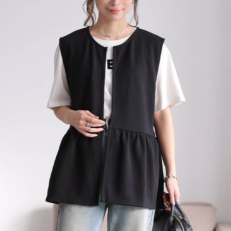 ブラック | 大きいサイズ レディース トップス | GOLDJAPAN　大きいサイズ専門店