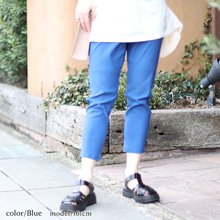 ブルー | 大きいサイズ レディース ボトムス | GOLDJAPAN　大きいサイズ専門店