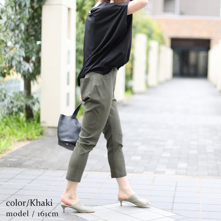 カーキ | 大きいサイズ レディース ボトムス | GOLDJAPAN　大きいサイズ専門店