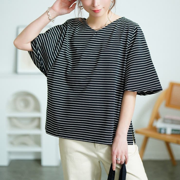 ブラック | 大きいサイズ レディース トップス | GOLDJAPAN　大きいサイズ専門店