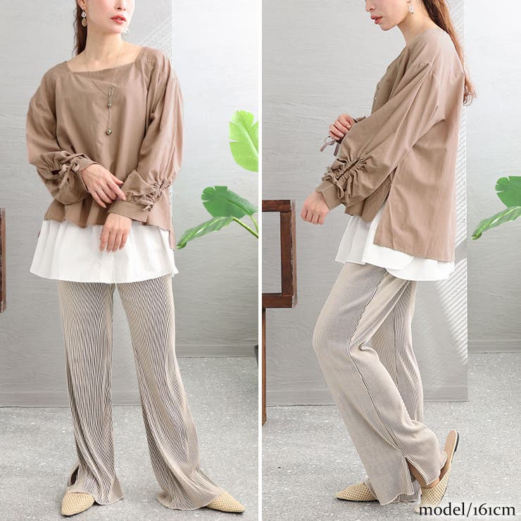 ダスティーピンク | 大きいサイズ レディース トップス | GOLDJAPAN　大きいサイズ専門店