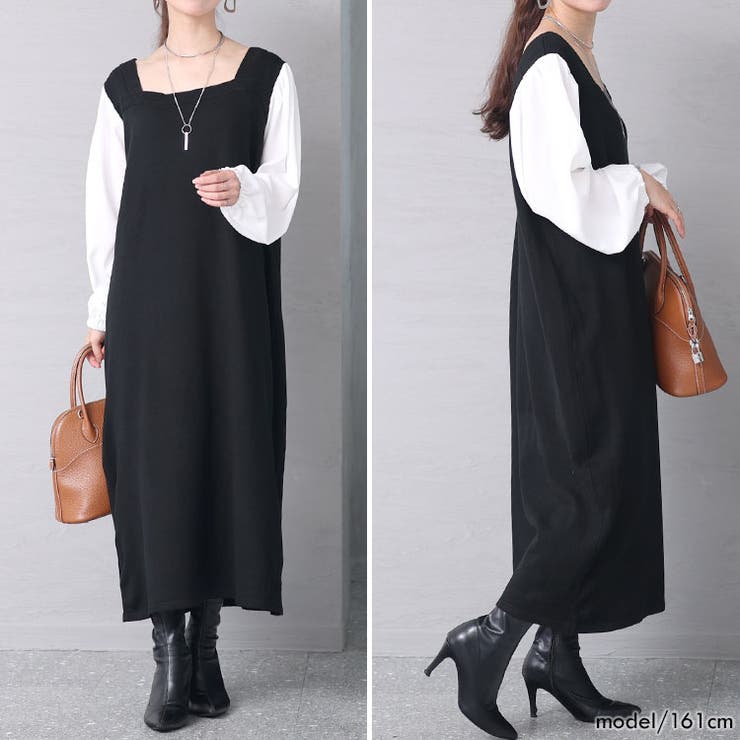 ブラック | 大きいサイズ レディース ワンピース | GOLDJAPAN　大きいサイズ専門店