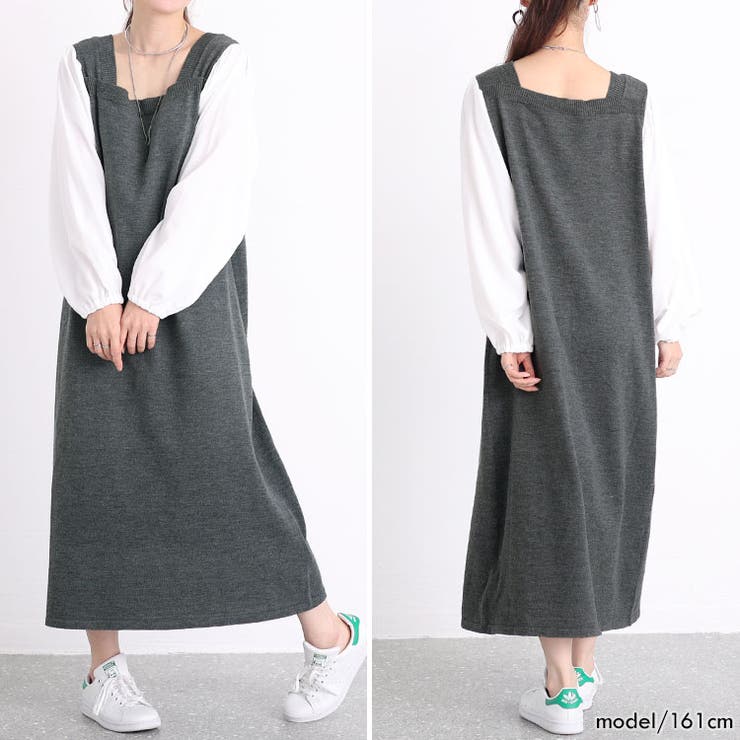 グレー | 大きいサイズ レディース ワンピース | GOLDJAPAN　大きいサイズ専門店