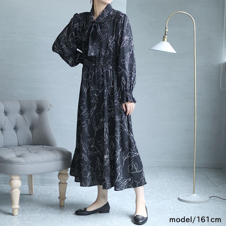 ブラック | 大きいサイズ レディース ワンピース | GOLDJAPAN　大きいサイズ専門店