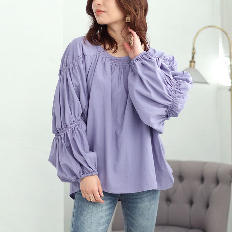 ラベンダー | 大きいサイズ レディース トップス | GOLDJAPAN　大きいサイズ専門店