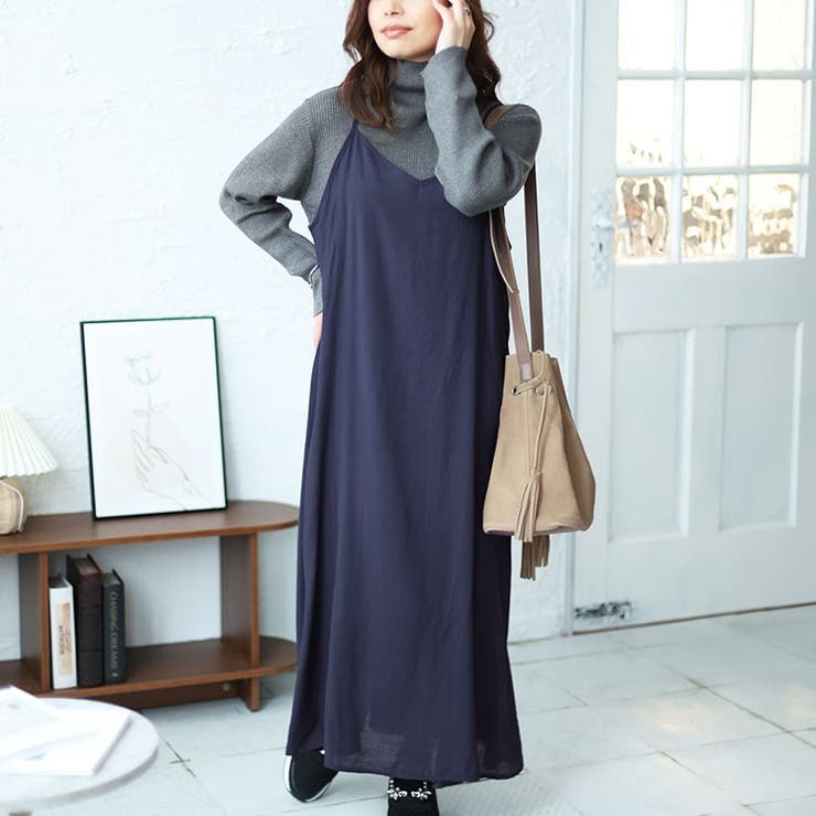 ネイビー | 大きいサイズ レディース ワンピース | GOLDJAPAN　大きいサイズ専門店