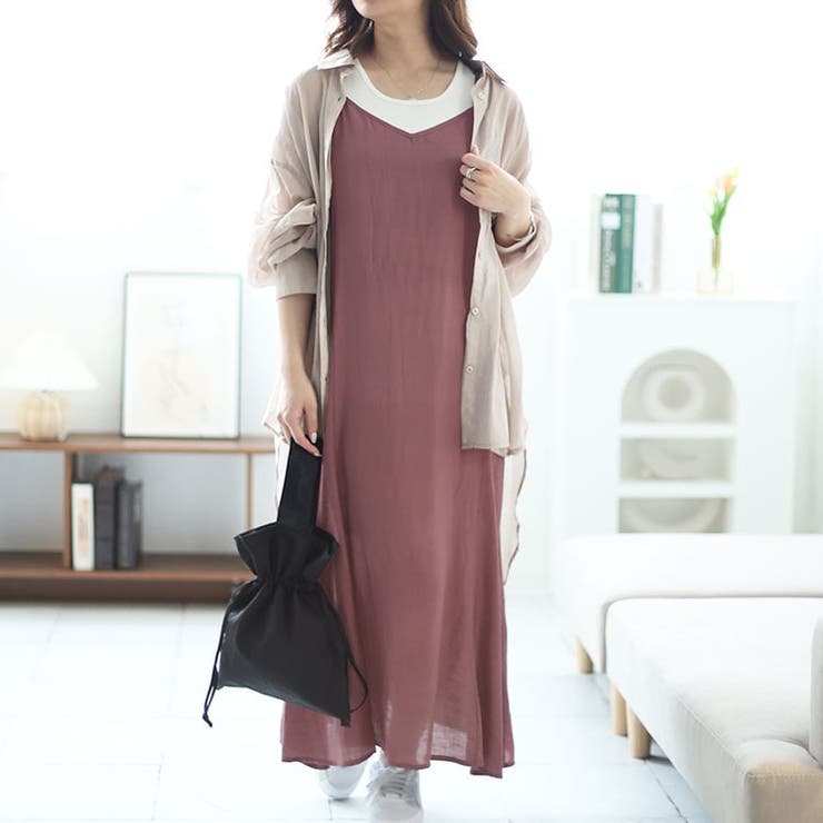 ダスティーピンク | 大きいサイズ レディース ワンピース | GOLDJAPAN　大きいサイズ専門店