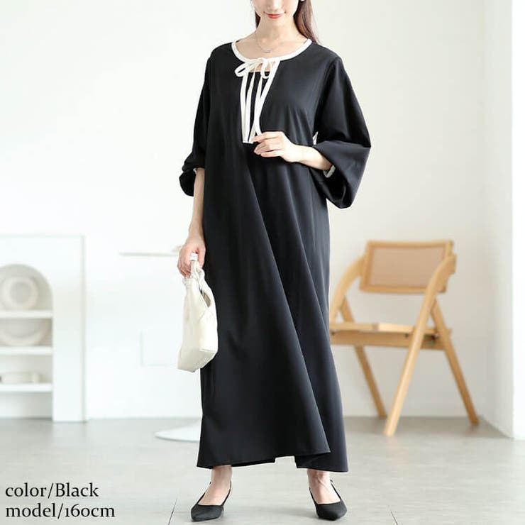ブラック | 大きいサイズ レディース ワンピース | GOLDJAPAN　大きいサイズ専門店