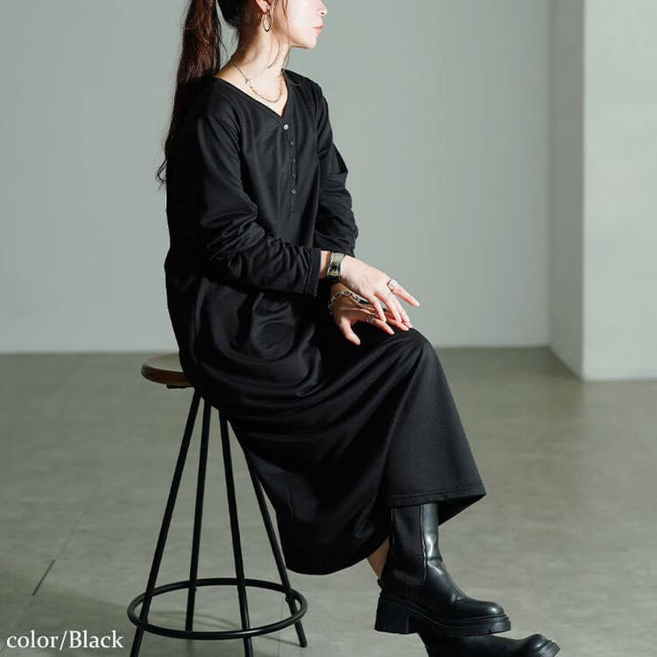 ブラック | 大きいサイズ レディース ワンピース | GOLDJAPAN　大きいサイズ専門店