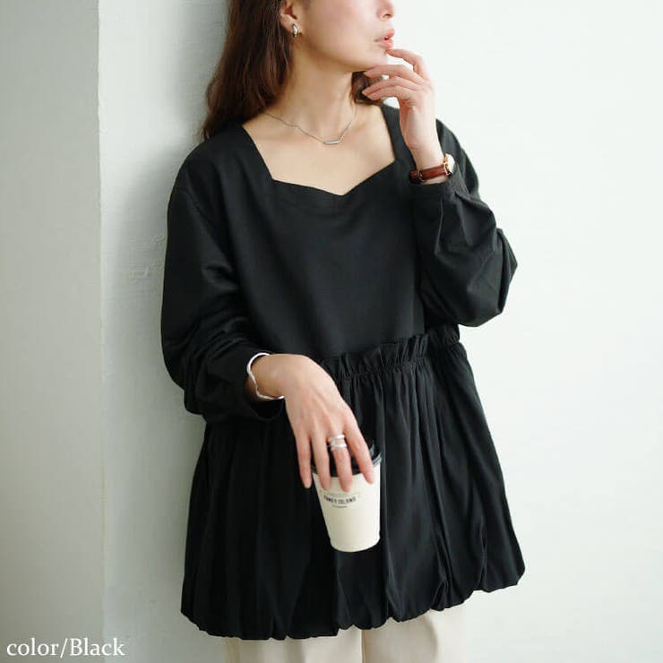 ブラック | 大きいサイズ レディース トップス | GOLDJAPAN　大きいサイズ専門店