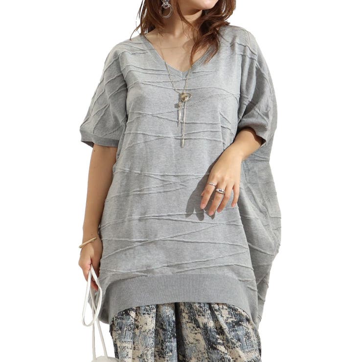 グレー | 大きいサイズ レディース トップス | GOLDJAPAN　大きいサイズ専門店