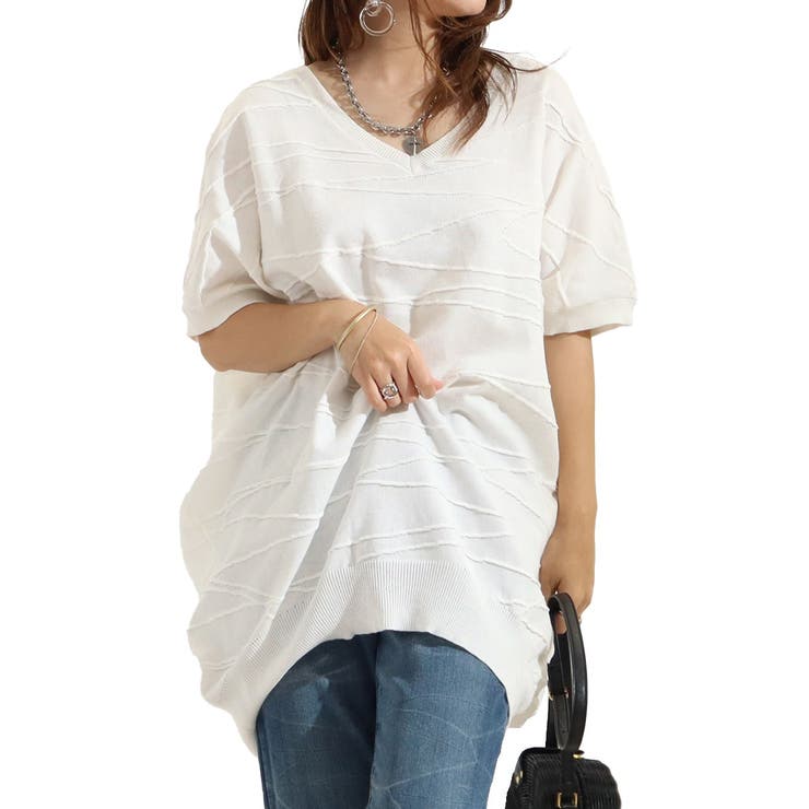 オフホワイト | 大きいサイズ レディース トップス | GOLDJAPAN　大きいサイズ専門店