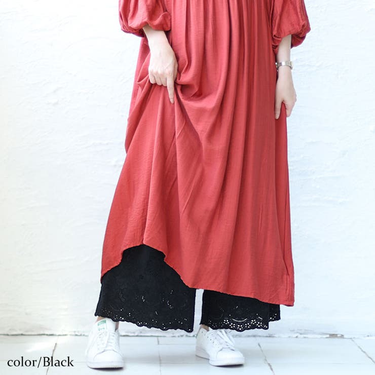 ブラック | 大きいサイズ レディース ボトムス | GOLDJAPAN　大きいサイズ専門店