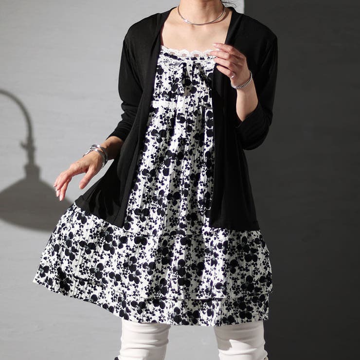 ブラック | 大きいサイズ レディース チュニック | GOLDJAPAN　大きいサイズ専門店