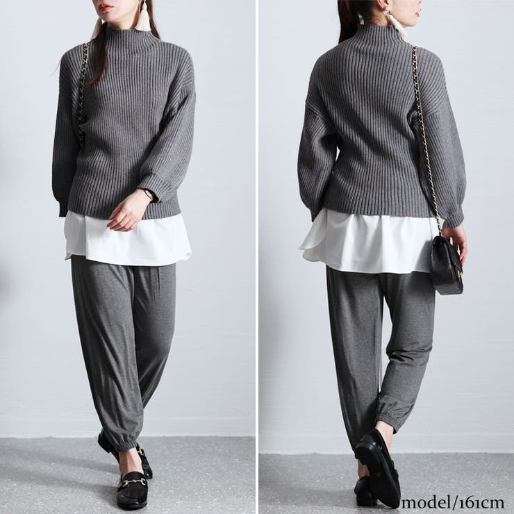 ダークグレー | 大きいサイズ レディース ボトムス | GOLDJAPAN　大きいサイズ専門店
