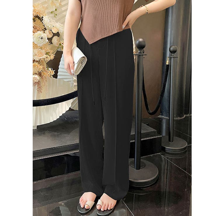 ブラック | 大きいサイズ レディース ボトムス | GOLDJAPAN　大きいサイズ専門店