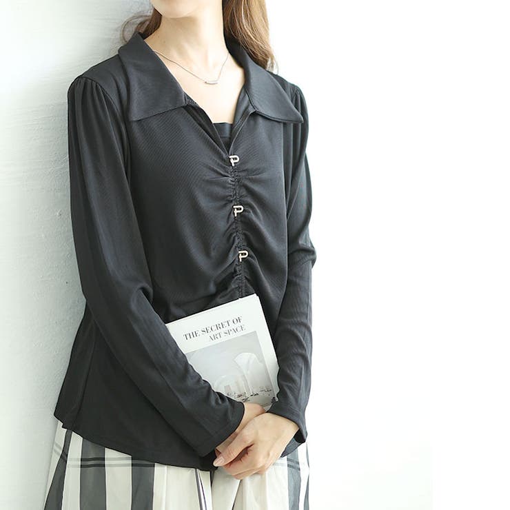 ブラック | 大きいサイズレディース トップス ブラウス | GOLDJAPAN　大きいサイズ専門店