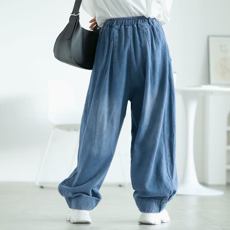 大きいサイズレディース ボトムス パンツ[品番：GJ000021455