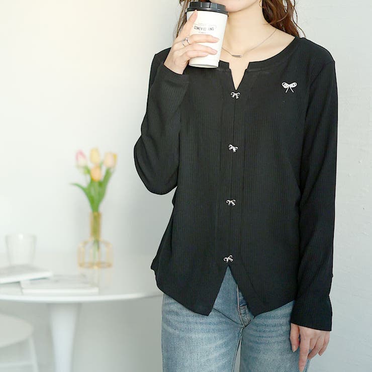 ブラック | 大きいサイズレディース トップス ニット | GOLDJAPAN　大きいサイズ専門店