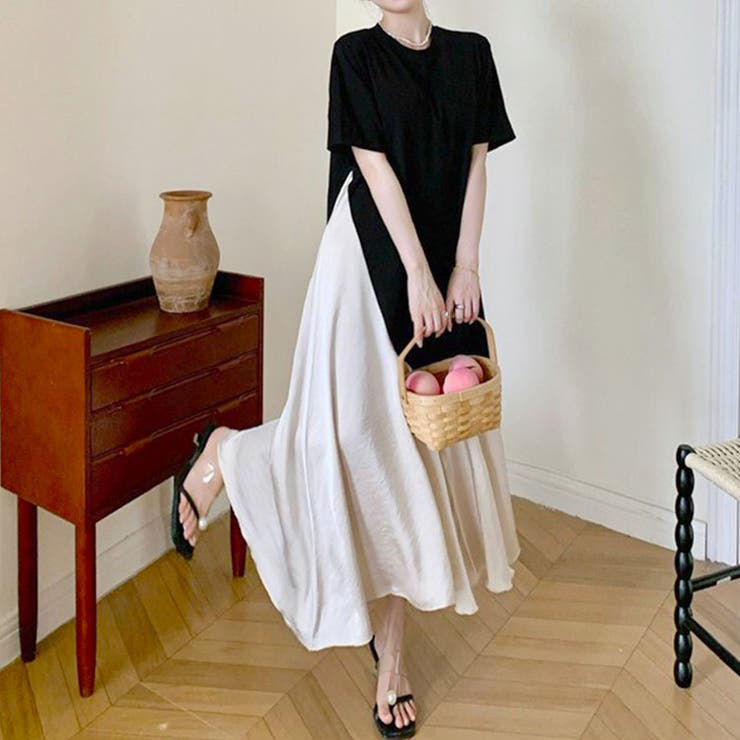 ブラック | 大きいサイズ レディース ワンピース | GOLDJAPAN　大きいサイズ専門店