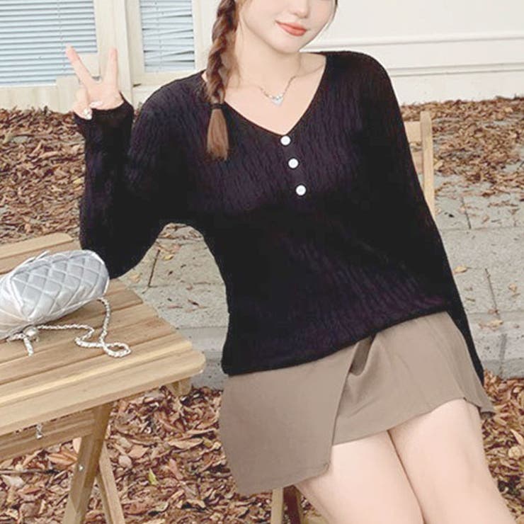 ブラック | 大きいサイズ レディース トップス | GOLDJAPAN　大きいサイズ専門店