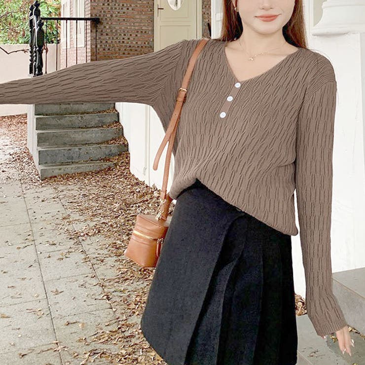 ブラウン | 大きいサイズ レディース トップス | GOLDJAPAN　大きいサイズ専門店