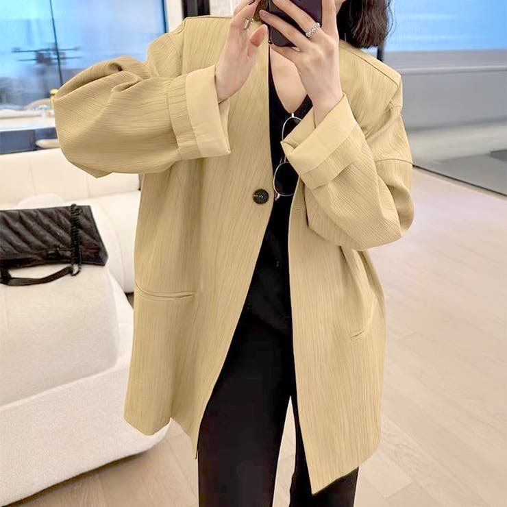 ベージュ | 大きいサイズ レディース アウター | GOLDJAPAN　大きいサイズ専門店