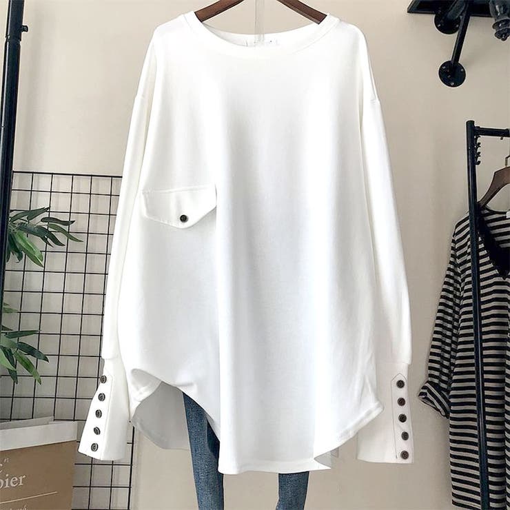 ホワイト | 大きいサイズ レディース トップス | GOLDJAPAN　大きいサイズ専門店