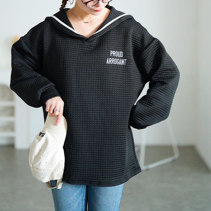 ブラック | 大きいサイズ レディース トップス | GOLDJAPAN　大きいサイズ専門店