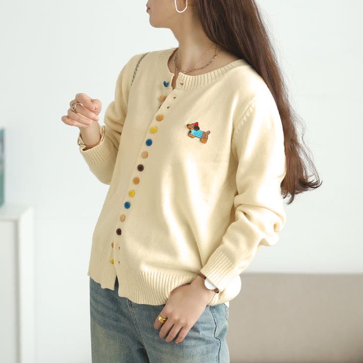 オフホワイト | 大きいサイズ レディース ニット | GOLDJAPAN　大きいサイズ専門店