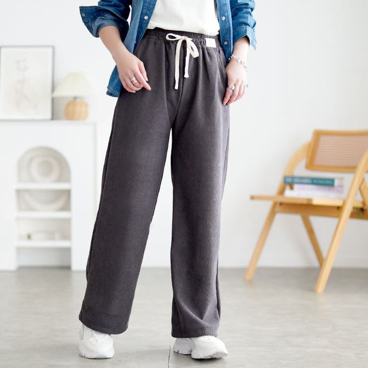 グレー | 大きいサイズ レディース ボトムス | GOLDJAPAN　大きいサイズ専門店