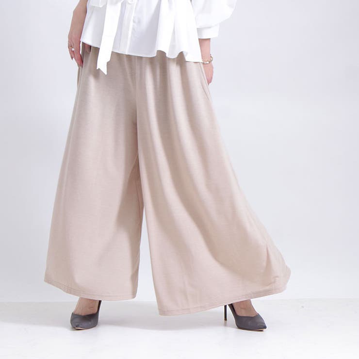 ベージュ | 穿くだけ脚長！美脚を叶える 大きいサイズ レディース | GOLDJAPAN　大きいサイズ専門店