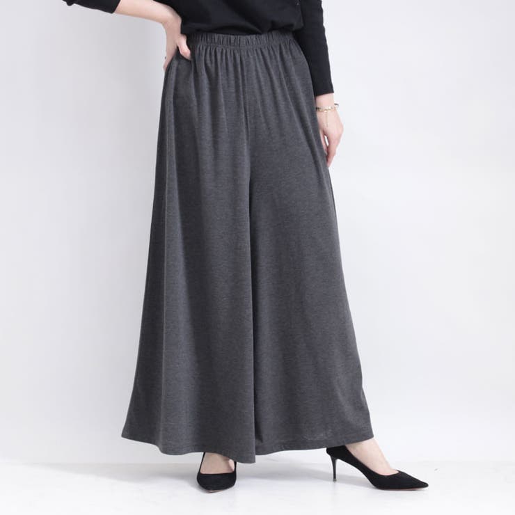 グレー | 穿くだけ脚長！美脚を叶える 大きいサイズ レディース | GOLDJAPAN　大きいサイズ専門店