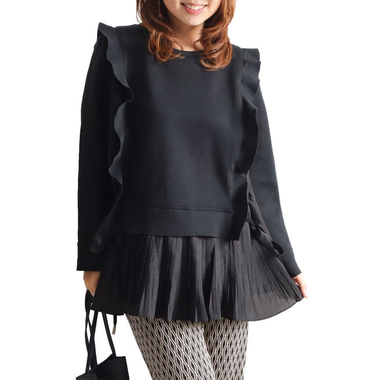 ブラック | 大きいサイズ レディース トップス | GOLDJAPAN　大きいサイズ専門店