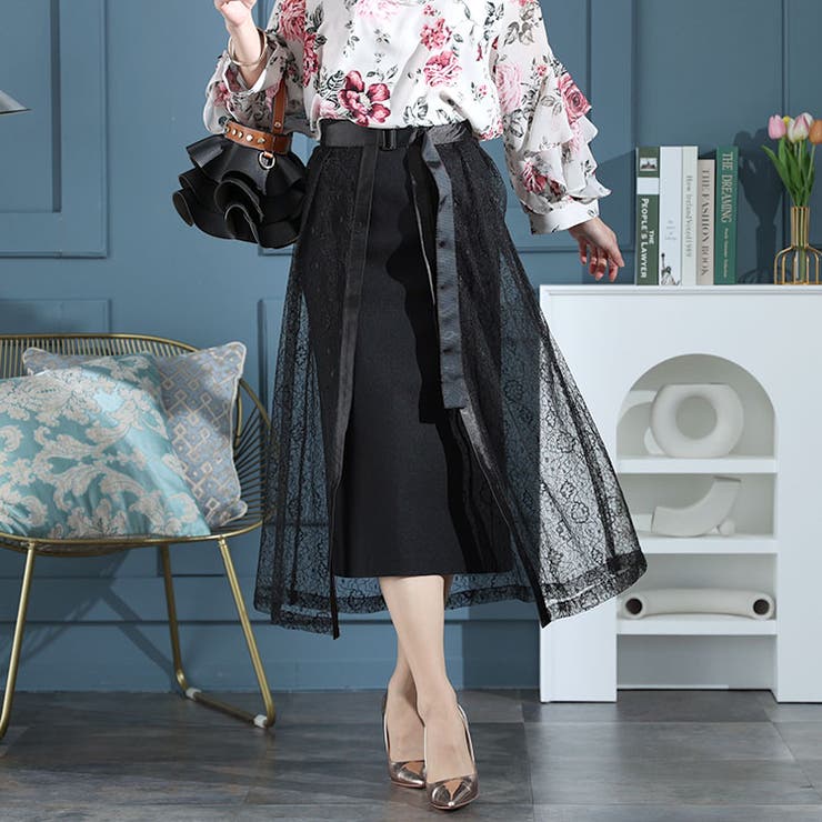 ブラック | 大きいサイズ レディース ボトムス | GOLDJAPAN　大きいサイズ専門店