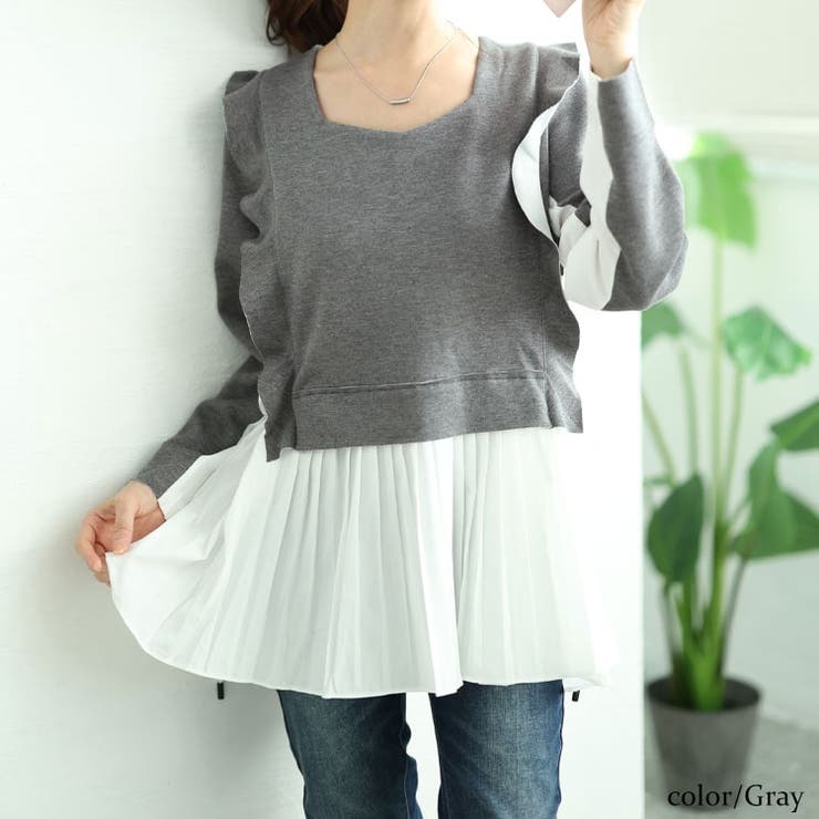 グレー | 大きいサイズレディース トップス トレーナー | GOLDJAPAN　大きいサイズ専門店