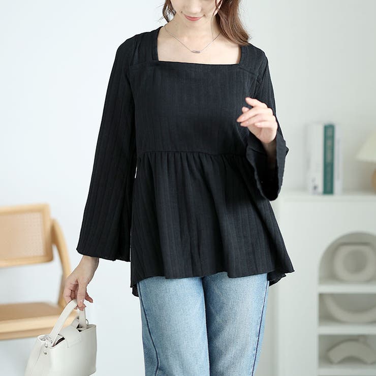 ブラック | 大きいサイズレディース トップス ニット | GOLDJAPAN　大きいサイズ専門店