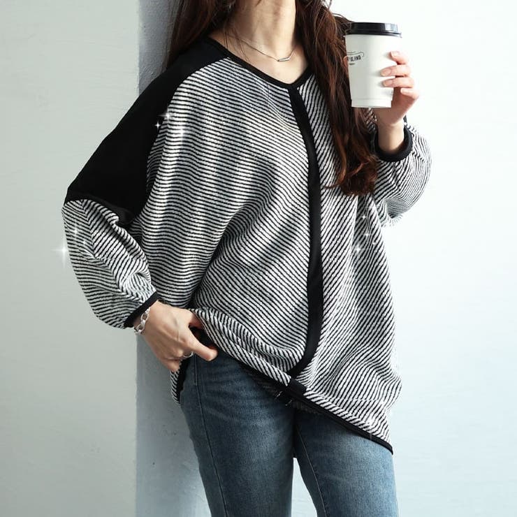 ブラック | 大きいサイズレディース トップス ニット | GOLDJAPAN　大きいサイズ専門店