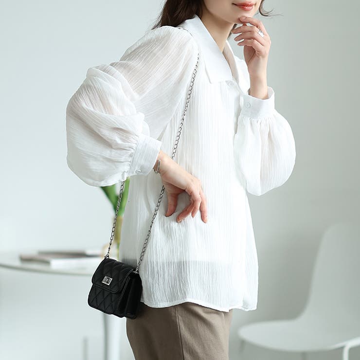 ホワイト | 大きいサイズ レディース トップス | GOLDJAPAN　大きいサイズ専門店