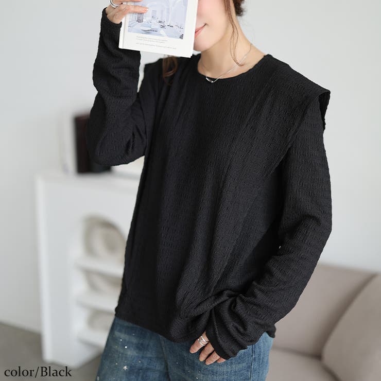 ブラック | 大きいサイズ レディース トップス | GOLDJAPAN　大きいサイズ専門店