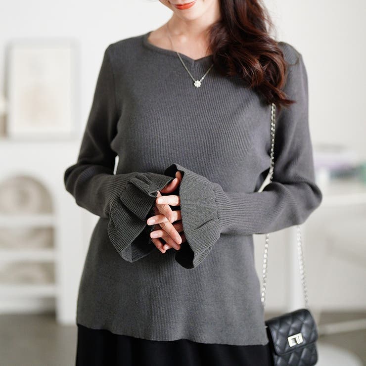 グレー | 大きいサイズ レディース トップス | GOLDJAPAN　大きいサイズ専門店