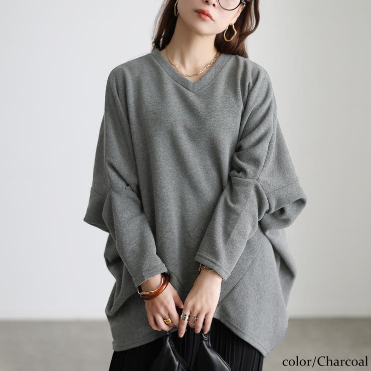 チャコール | 大きいサイズ レディース トップス | GOLDJAPAN　大きいサイズ専門店