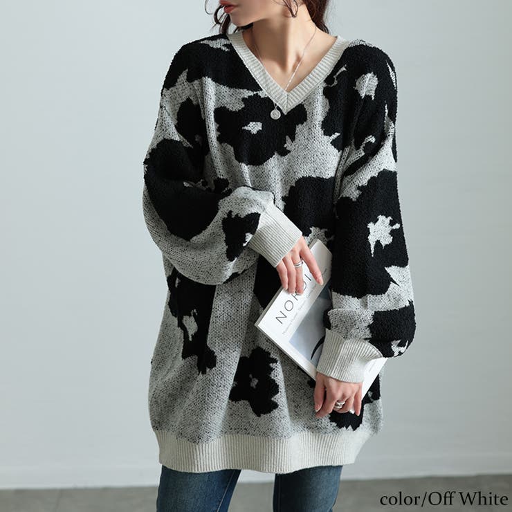 オフホワイト | 大きいサイズレディース トップス ニット | GOLDJAPAN　大きいサイズ専門店
