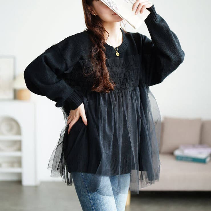 ブラック | 大きいサイズ レディース トップス | GOLDJAPAN　大きいサイズ専門店