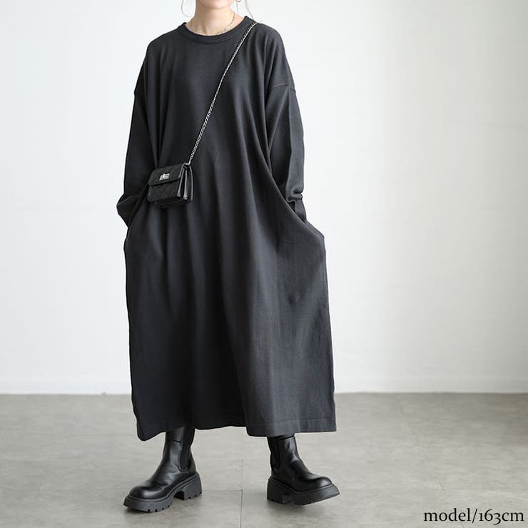 チャコール | 大きいサイズ レディース ワンピース | GOLDJAPAN　大きいサイズ専門店