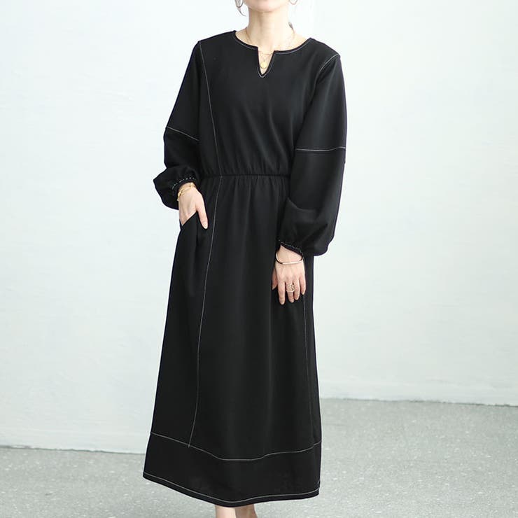 ブラック | 大きいサイズ レディース ワンピース | GOLDJAPAN　大きいサイズ専門店